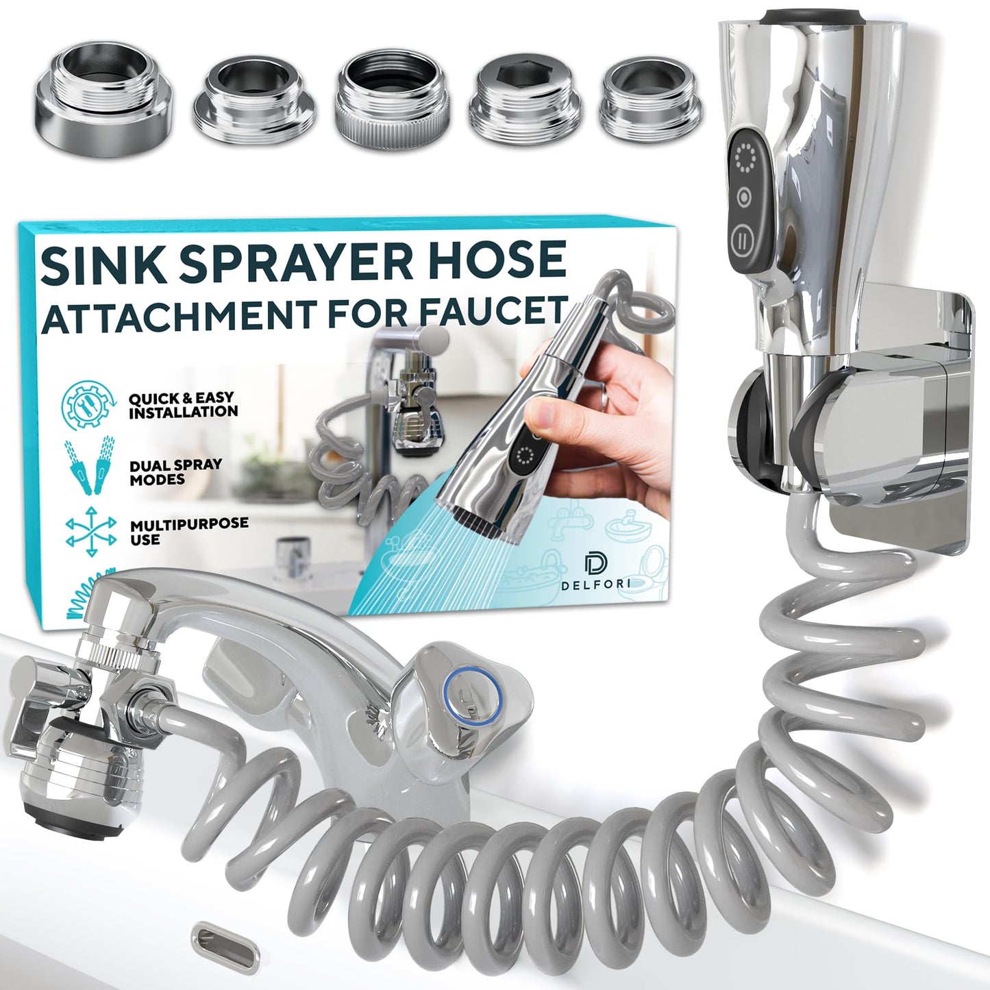 garden tub sprayer Heavy Duty Faucet Sprayer Attachment